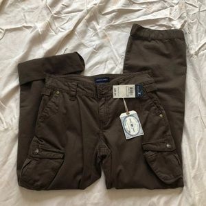NWT boys ralph lauren brown Cargo Pants